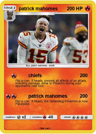Pokemon patrick mahomes