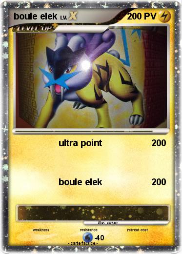 Pokemon boule elek