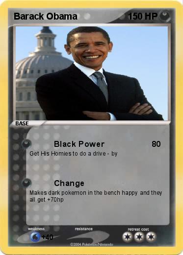 Pokemon Barack Obama