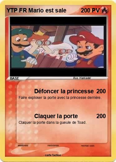 Pokemon YTP FR Mario est sale