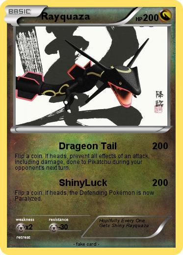 Pokemon Rayquaza