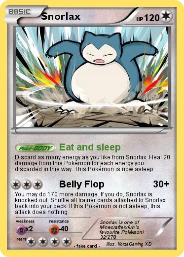 Pokemon Snorlax
