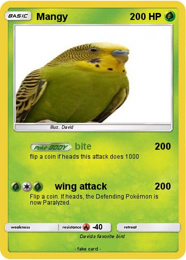 Pokemon Mangy