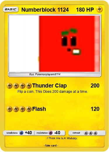 Pokemon Numberblock 1124