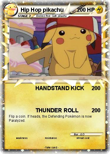 Pokemon Hip Hop pikachu
