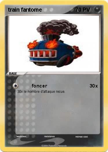 Pokemon train fantome