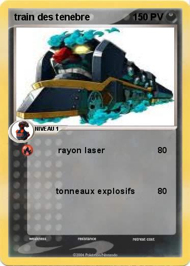 Pokemon train des tenebre
