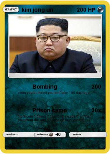 Pokemon kim jong un
