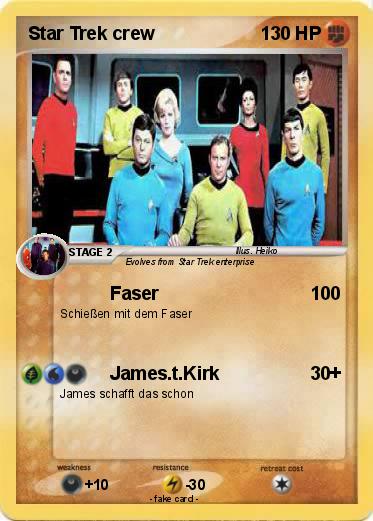 Pokemon Star Trek crew