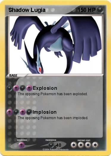 Pokemon Shadow Lugia