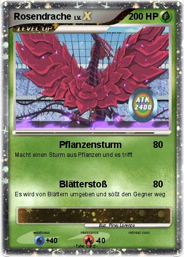 Pokemon Rosendrache