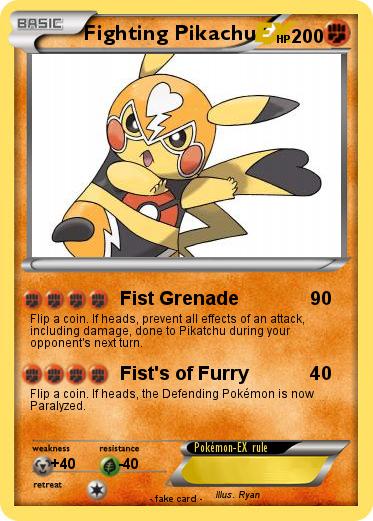 Pokemon Fighting Pikachu