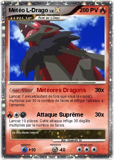 Pokemon Météo L-Drago