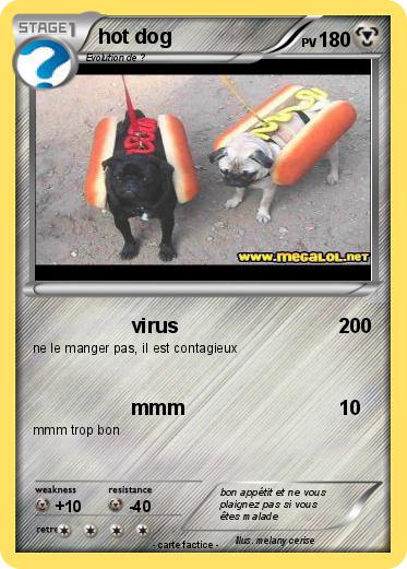 Pokemon hot dog