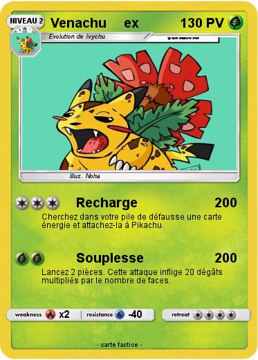Pokemon Venachu     ex