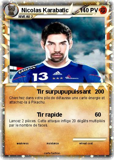 Pokemon Nicolas Karabatic
