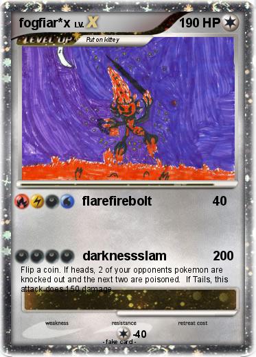Pokemon fogfiar*x