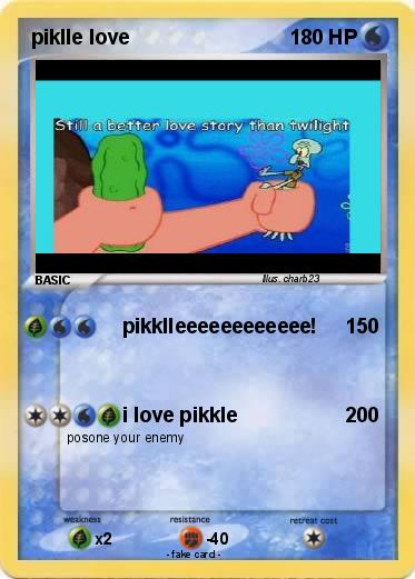 Pokemon piklle love