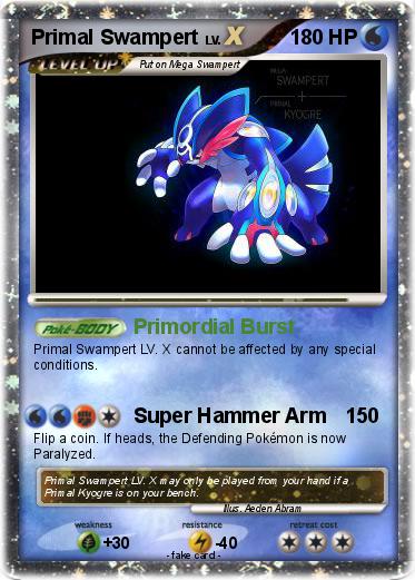 Pokemon Primal Swampert