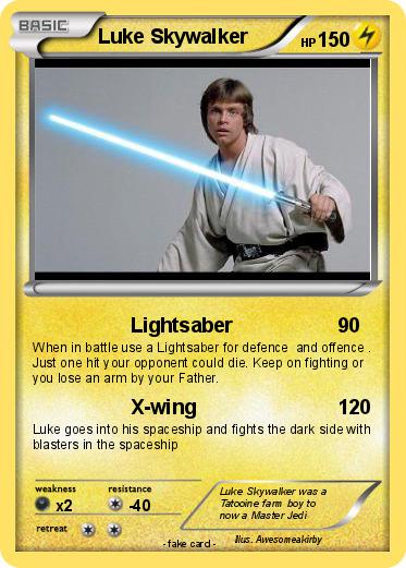 Pokemon Luke Skywalker