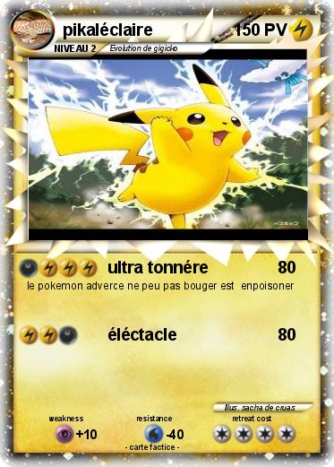 Pokemon pikaléclaire