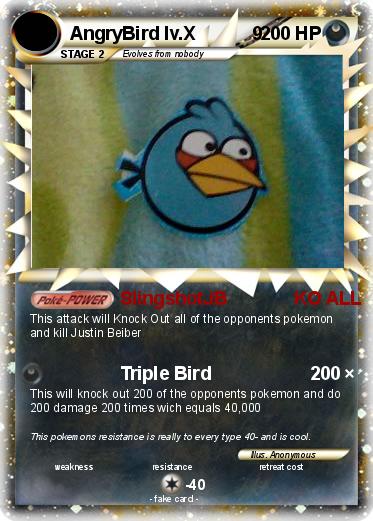 Pokemon AngryBird lv.X           9