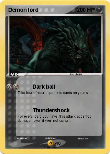 Pokemon Demon lord