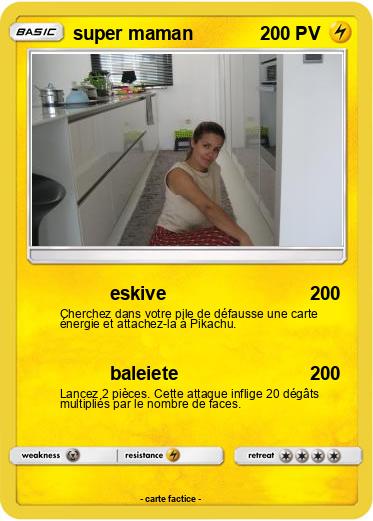 Pokemon super maman