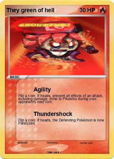 Pokemon They green of hell