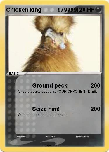 Pokemon Chicken king           979999