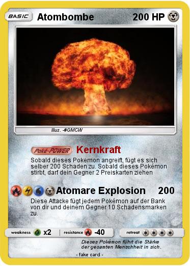 Pokemon Atombombe