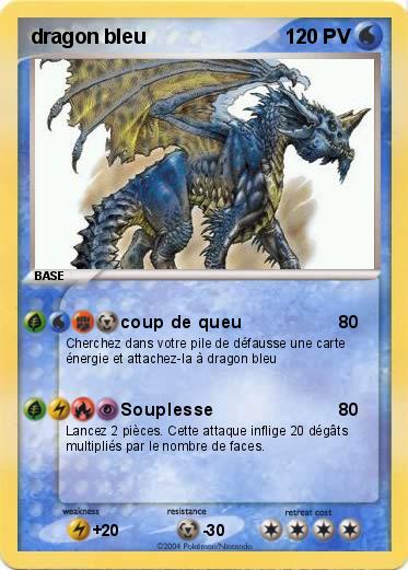 Pokemon dragon bleu