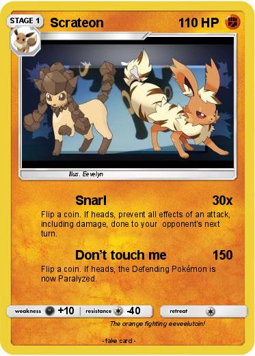 Pokemon Scrateon