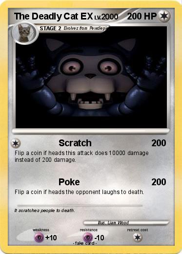 Pokemon The Deadly Cat EX