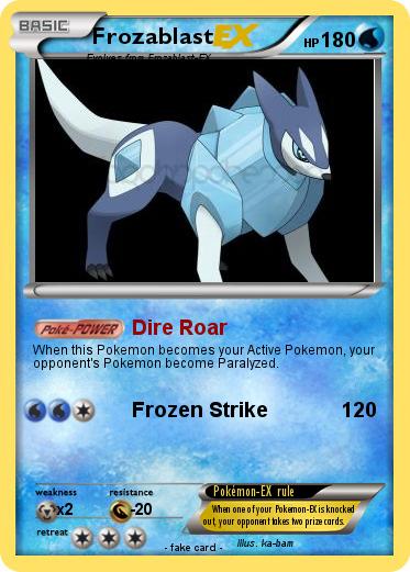 Pokemon Frozablast