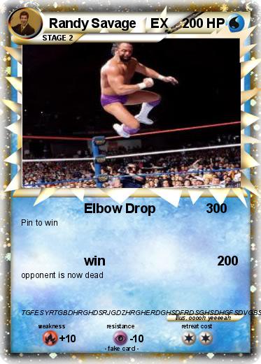 Pokemon Randy Savage    EX
