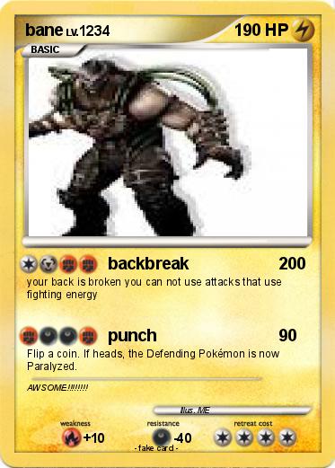 Pokemon bane