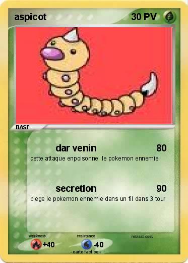 Pokemon aspicot