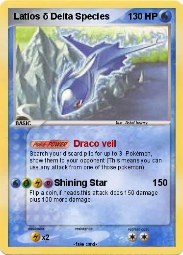 Pokemon Latios δ Delta Species