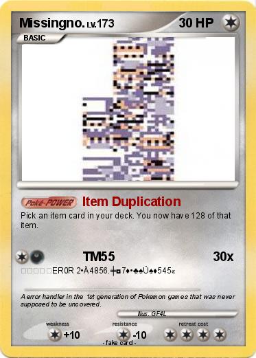 Pokemon Missingno.