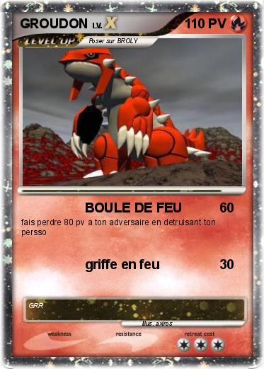 Pokemon GROUDON