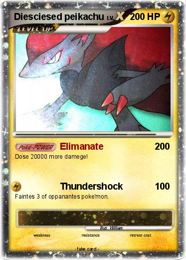 Pokemon Diesciesed peikachu