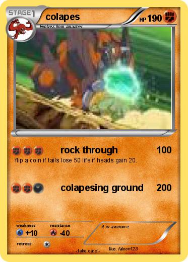 Pokemon colapes