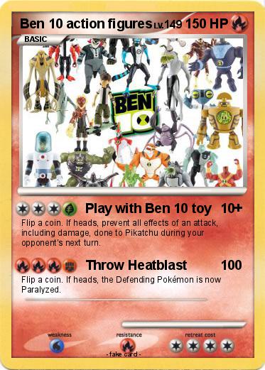 Pokemon Ben 10 action figures