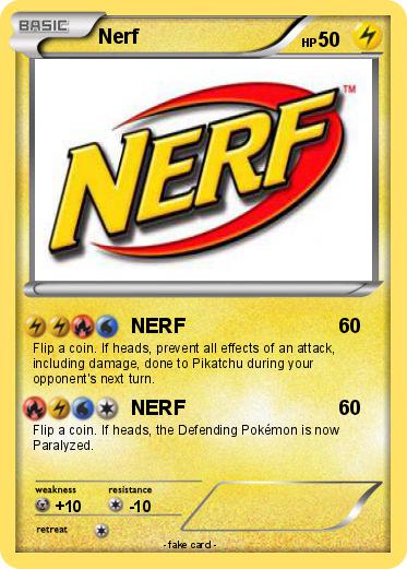 Pokemon Nerf