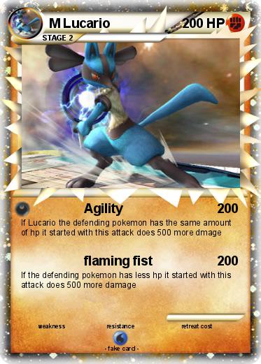 Pokemon M Lucario