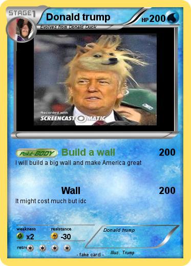 Pokemon Donald trump