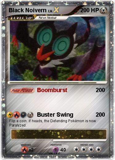 Pokemon Black Noivern
