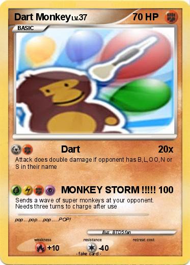 Pokemon Dart Monkey