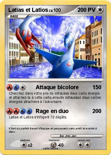 Pokemon Latias et Latios